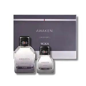 TUMI Awaken Men's Gift Set Eau De Parfum 3.4FL.OZ and 1.0FL.OZ