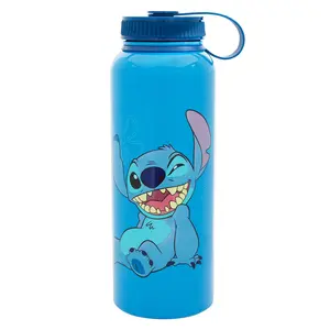 Disney Lilo & Stitch "Ohana Means Family" 42-Ounce Stainless Steel Water Bottle