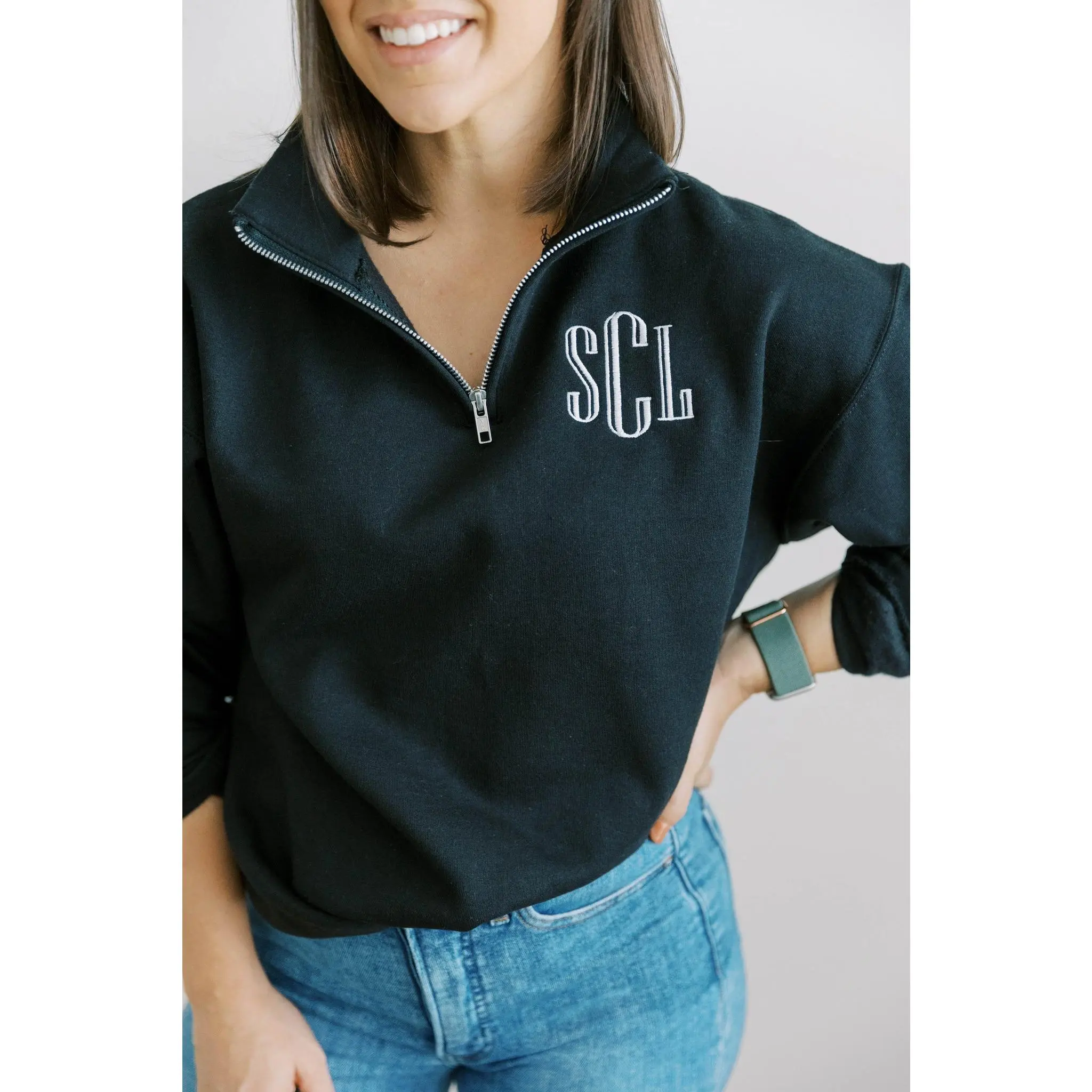 Personalized Monogram 1/4 Zip
