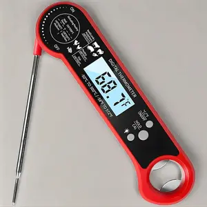 Digital Meat Thermometer, Food Thermometer, 1 Count Instant Reading Measuring Meat Thermometer, Digital Probe for Kitchen Accessories for Grilling and Cooking, Kitchenware