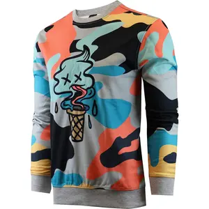 SCREENSHOTBRAND Mens Urban Hip Hop Premium Fleece - Pullover Active Urbanwear Street Fashion Crew Neck Sweatshirt SCREENSHOT
