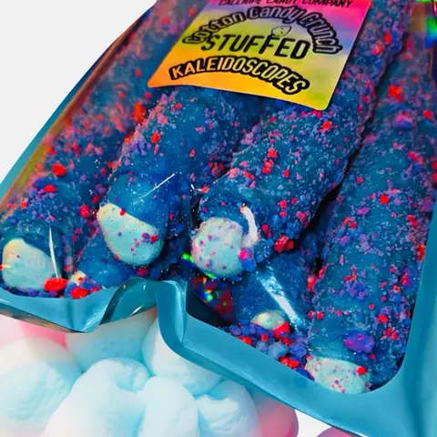 Cotton Candy Crunch STUFFED Kaleidoscopes-6 Ct
