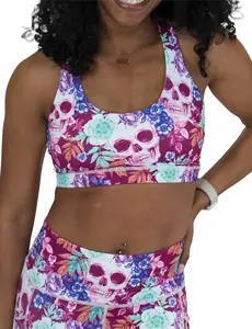 Butterfly Back Bra | Tropiskull Strappy Sports Bras Soft Comfy Bra