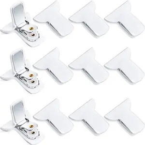 Patelai 12 Pieces Padded Comforter Clips White Duvet Clips Padded Blanket Fasteners to Secure Bedding for Preventing Comforters from Shifting inside Duvet Cover Sweet Sleeping