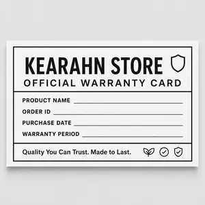 OFFICIAL WARRANTY - KEARAHN STORE