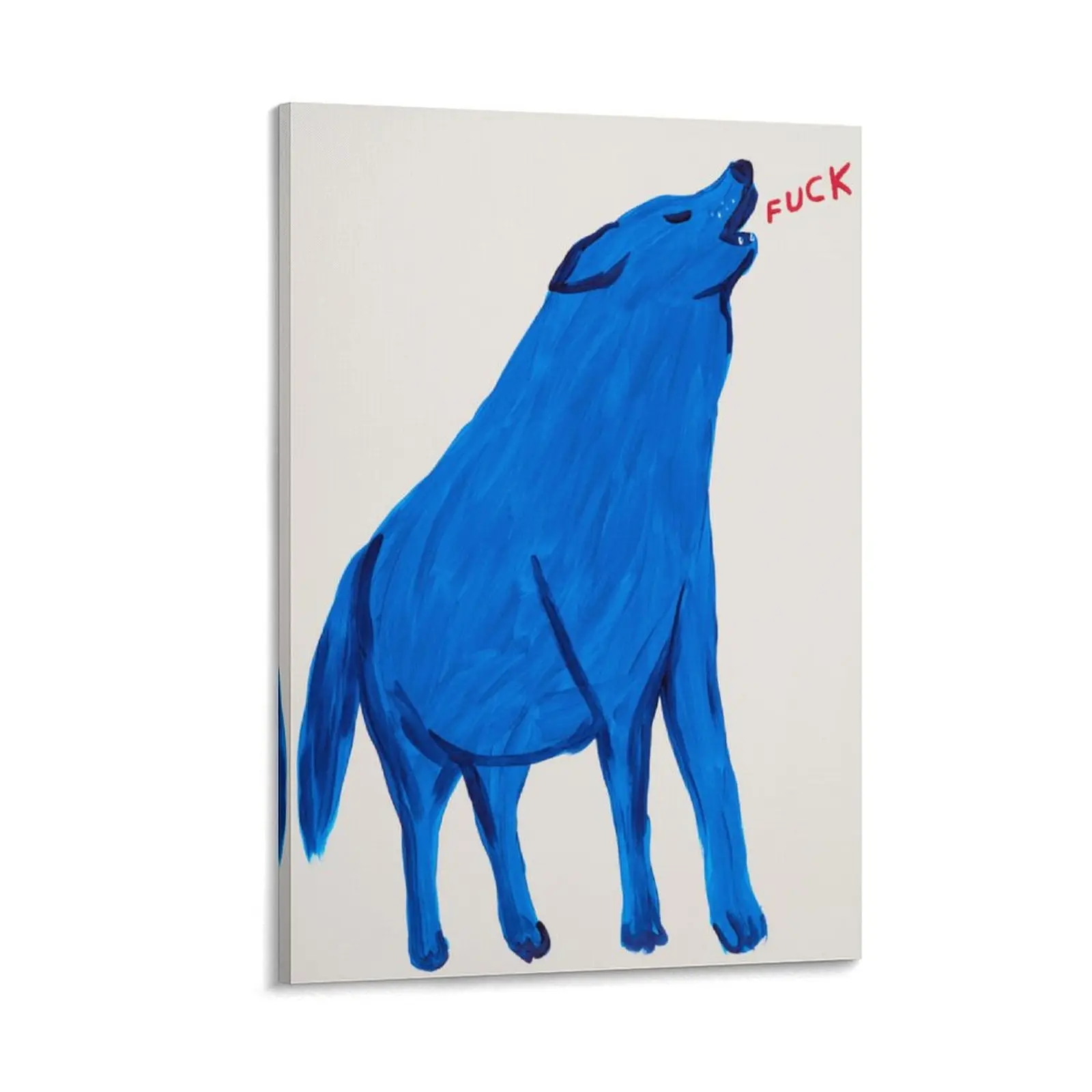 Fuuck David-Shrigley Canvas Wall Art Posters Canvas Painting Wall Art Decor For School Office And Family Canvas Poster Bedroom Decor Sports Landscape Office Room Decor Gift Frames Ornaments Artistic Decoration Print Photo