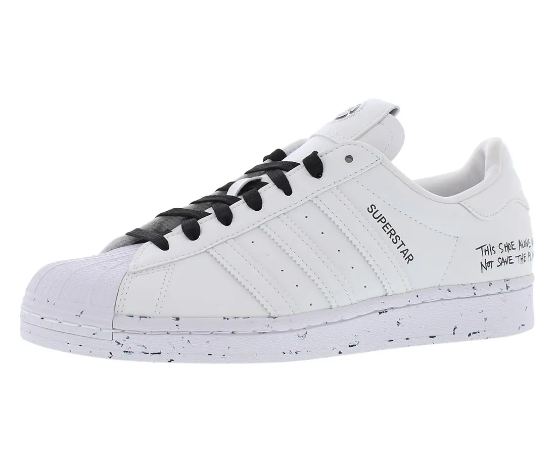 Adidas Superstar Male Sports Shoe, Classic Low-Top Leather Athletic Sneaker with Iconic Shell Toe for Training & Everyday Wear, Casual Footwear