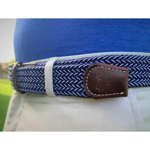 The Ponte Vedra Two Toned Woven Stretch Belt