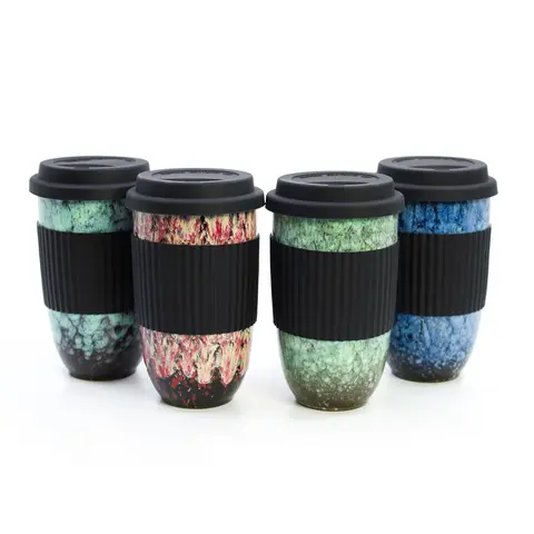 Ceramic Bird's Egg Travel Mug