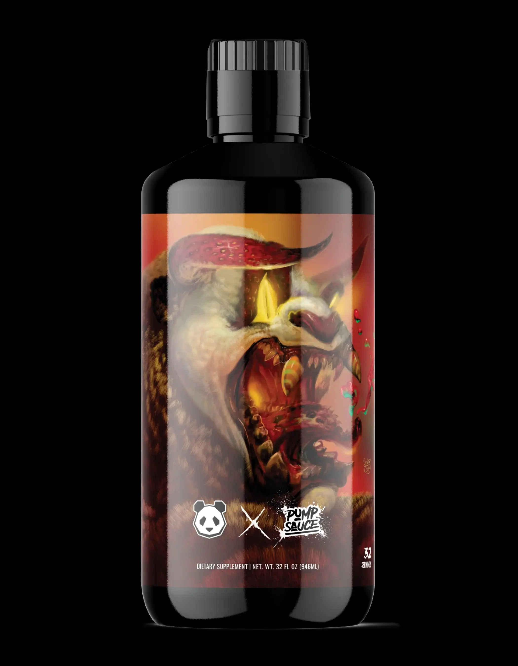 Panda Sauce Panda Supps x Pump Sauce Collab Liquid Pre-Workout
