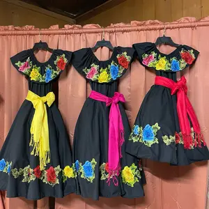 3 Mexican Dresses