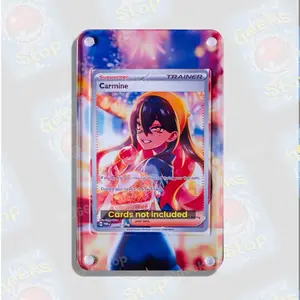 Carmine Special Illustration Rare Custom Magnetic Card Display Frame