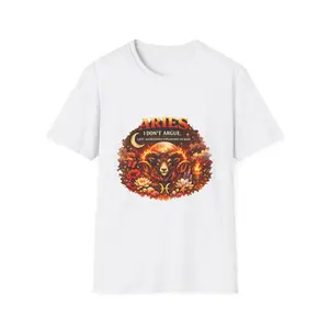 Aries Ram Illustration T-Shirt | Zodiac Astrology Tee