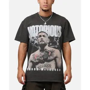 UFC By Culture Kings Conor McGregor Mac Heavyweight T-Shirt Black Wash