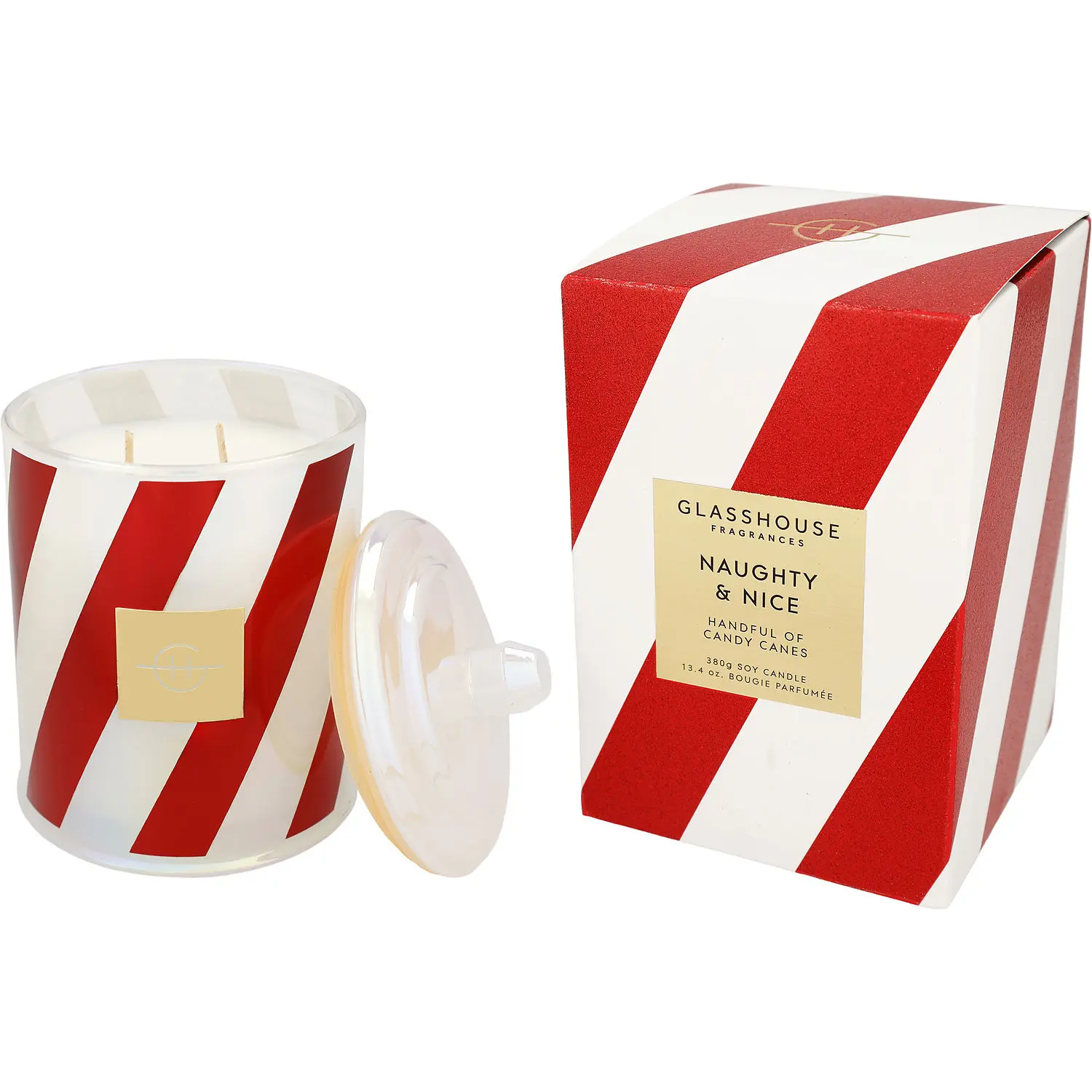Glasshouse Naughty & Nice By Glasshouse Soy Candle For Unisex Glasshouse Naughty & Nice By Glasshouse Soy Candle For Unisex