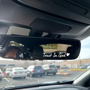 Religious Vinyl Decal Sticker for Car Motorcycle Laptop Window Helmet Wall Cup Durable Waterproof Custom Design Vehicle Exterior Decoration