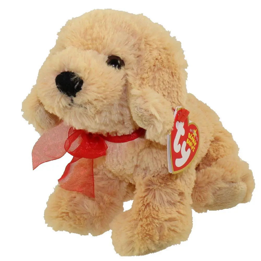 TY Beanie Baby - PUDDING the Dog (7 inch) (2006) MWMTs