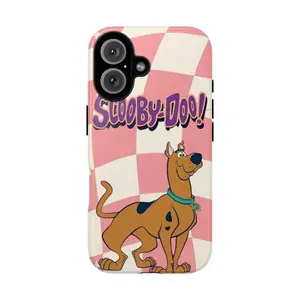 Green Scoopy Doo Cartoon Phone Case, 17 16 15 14 13 12 11 Pro Max