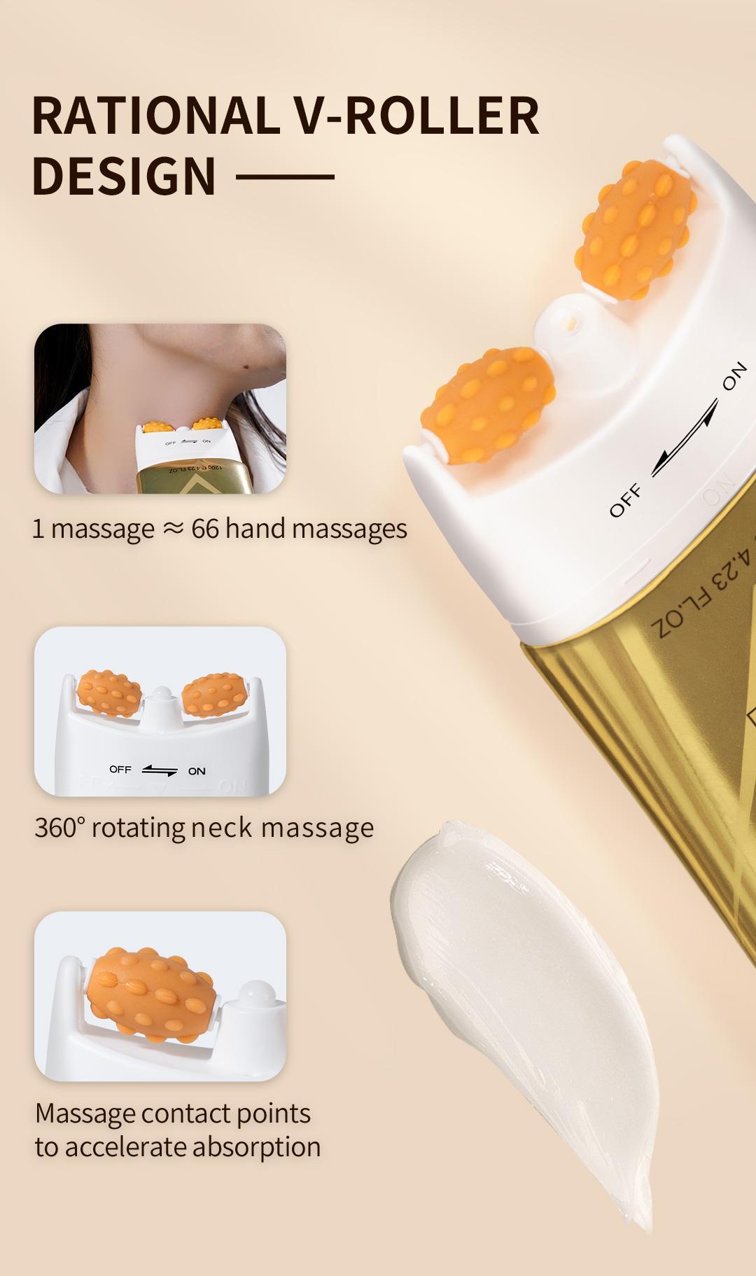 [YCZ] 2-Piece Value Pack - Neck Firming Cream, Tighten and Lift Neck Cream for Crepey Skin, Skin Moisturizer, Deep Moisturizing, Cruelty free Neck Care Body Care Tightening