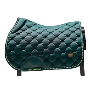 Royal Equestrian Saddle Pad Jump Verdant Victory Green