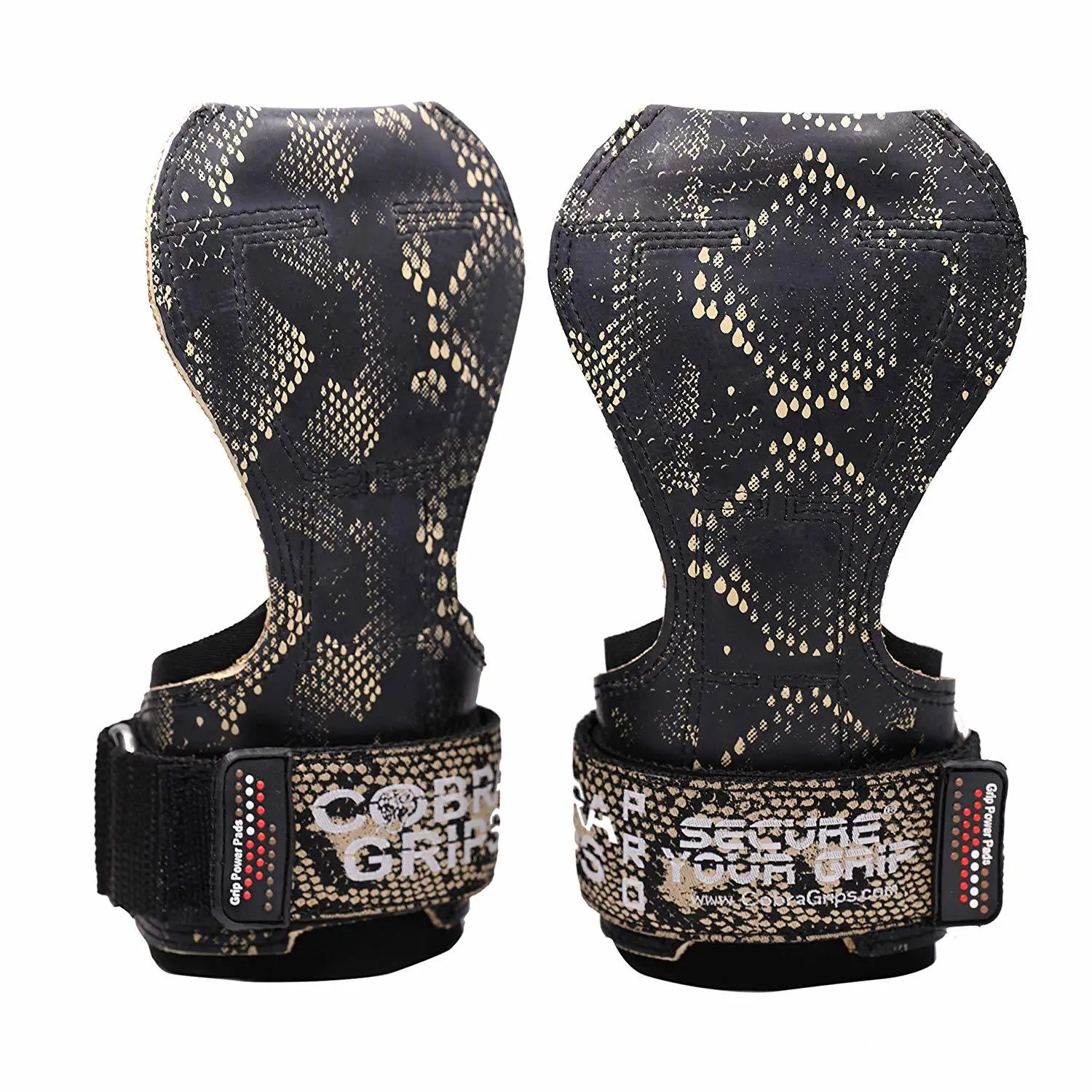 Cobra Grips PRO SNAKE RUBBER Weight Lifting Grips for Powerlifting