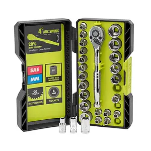 26-Piece 1/4 in. Drive Ratchet and Socket Set 26-Piece 1/4 in. Drive Ratchet and Socket Set