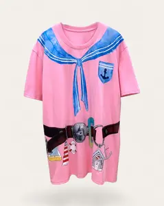 Sailor Graphic Oversized Tee