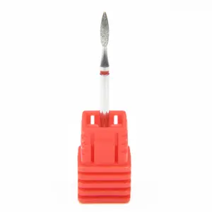 Nail Drill Bit (Flame Shape) - Fine Grit