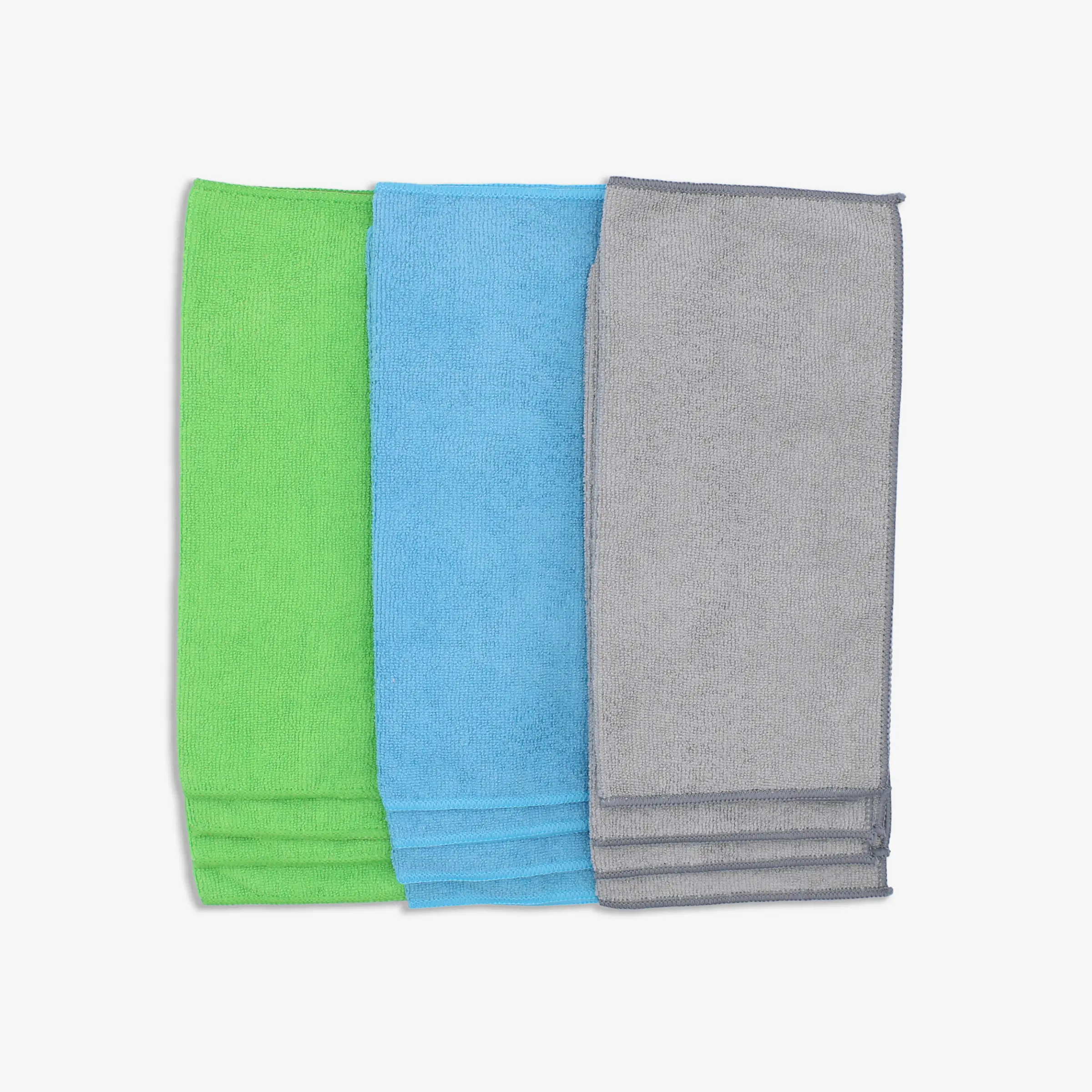 12" x 12" Lint-Free Microfiber Cleaning Cloths (12-Pack)