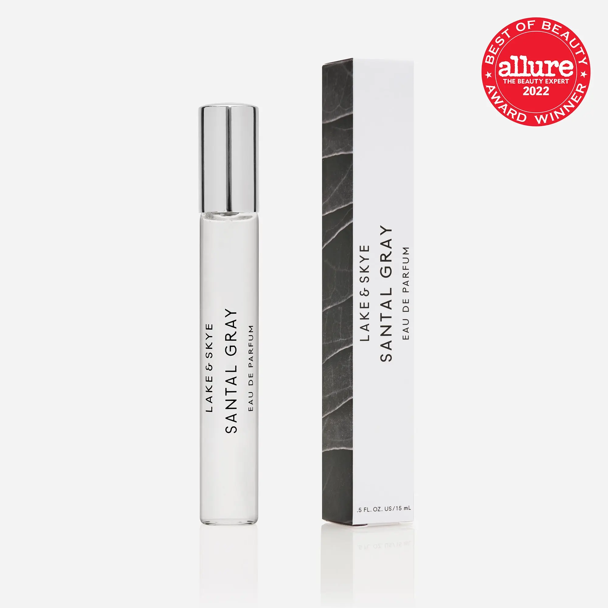 Lake & Skye Santal Gray Eau de Parfum Travel Size Perfume Spray, 15 mL / 0.5 fl oz