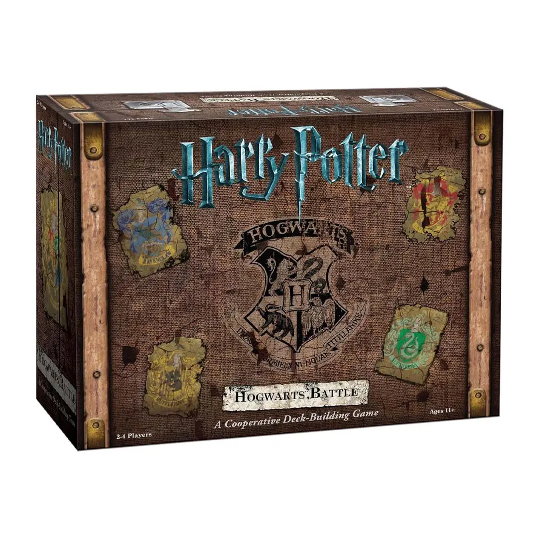 USAopoly Harry Potter Hogwarts Battle Cooperative Deck-Building Card Game, Tabletop Board Game for Family Fun, Tabletop Games, Family Fun Game