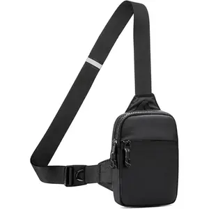 Mini Sling Bag for Men Crossbody,Small Chest Bag Casual Trendy Waterproof Lightweight Phone Crossover Daypack