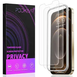 2 Pack Screen Protector for  12/ 12 Pro (2020) 6.1 inch Shatterproof Tempered Glass