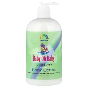 Rainbow Research Baby Oh Baby®, Herbal Body Lotion, Unscented, 16 fl oz