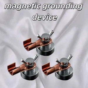 3 Strong Magnetic Grounding Devices for Welding, High Temperature Resistant Welding Magnets, Essential for Construction Sites and Garage Repair