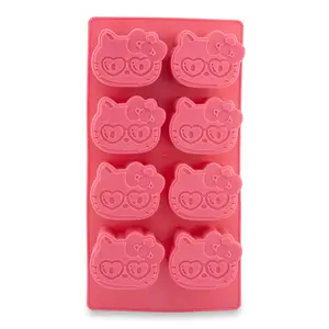 Sanrio Hello Kitty Hearts Silicone Ice Cube Tray | Makes 8 Cubes