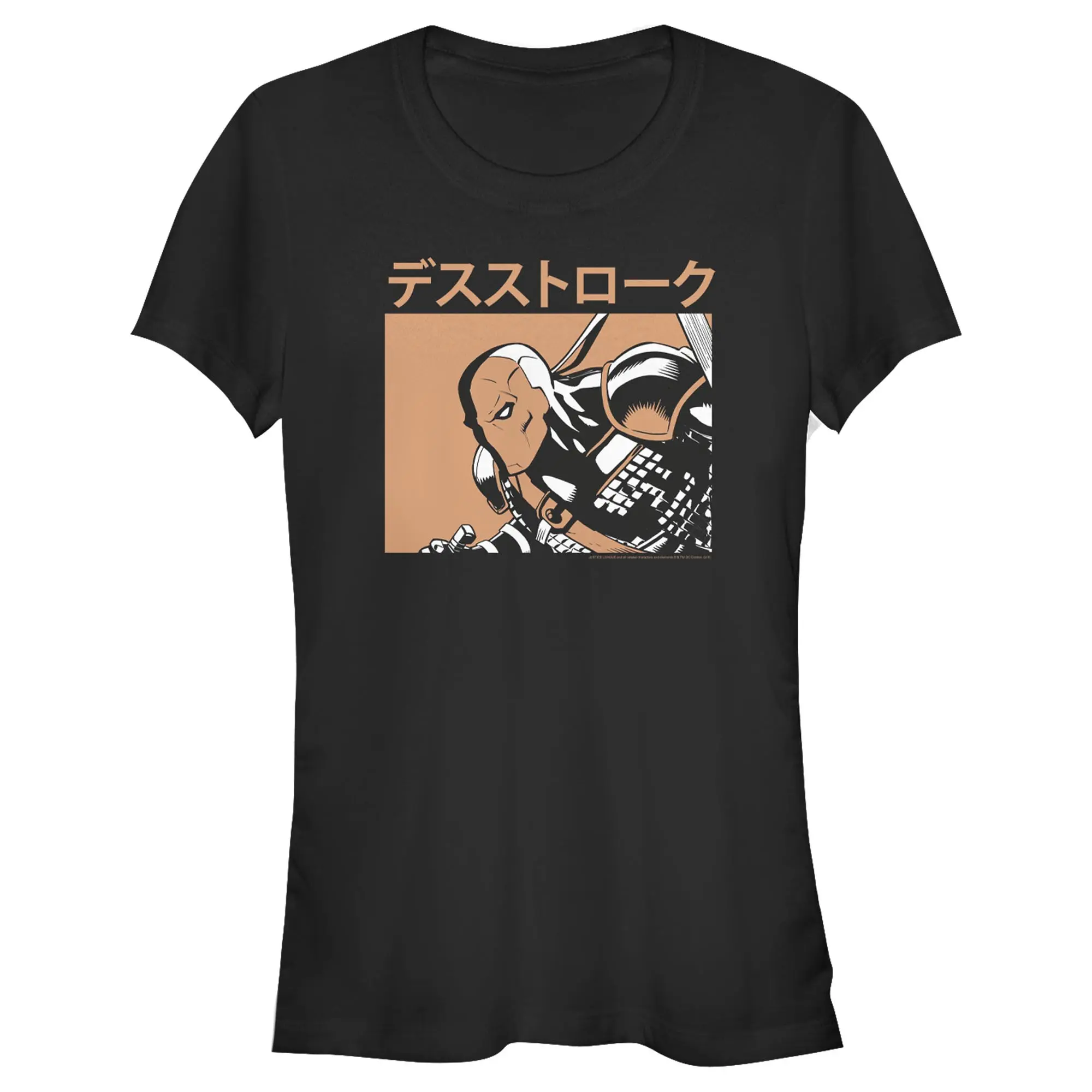 Women's Casual Cotton Crew Neck Short-Sleeve The Suicide Squad Deathstroke Graphic Print T-Shirt