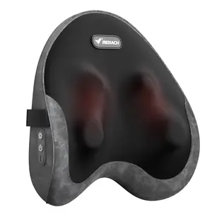 Portable Heated Back and Neck Massage Deep Tissue Massage Pillow for Chair Car Relax Comfort Multifunction Massager Christmas Gift Ideas