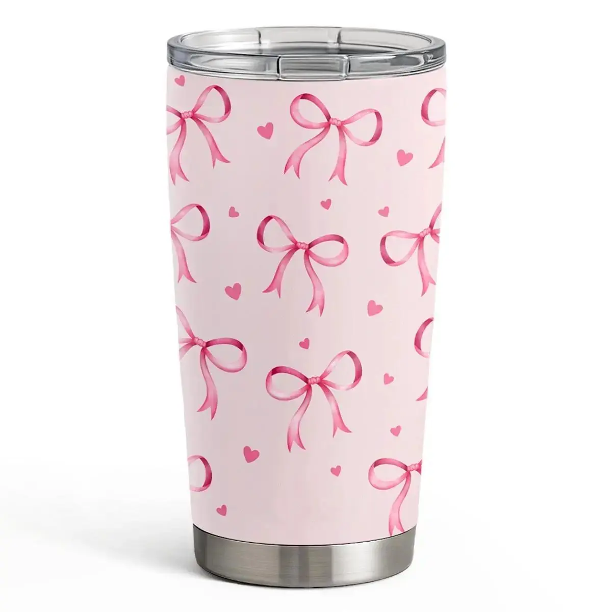 20oz Stylish Leak-Proof Double-Wall Insulated Stainless Steel Vacuum Coffee Flask Tumbler with Lid - Floral Kitchenware Travel Mug, Thoughtful Mother's Day Gift for Women