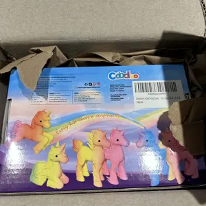 6 Pack Hatching Growing Unicorn Eggs Rainbow Colorful Eggs with 6 Unique Unicorns for Safe Fun & Magical Transformation - Perfect for Christmas & Birthday Gifts