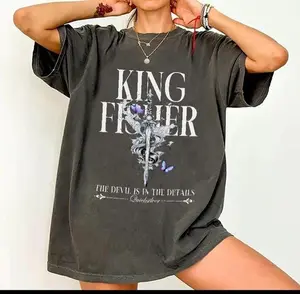 Quicksilver Kingfisher Shirt, Fantasy Bookish Shirt, Quicksilver Callie Hart T-Shirt, Saeris Fane Kingfisher Inspired, Quicksilver Fan T-Shirt