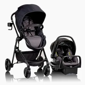 Evenflo Pivot Modular Travel System with LiteMax Infant Car
