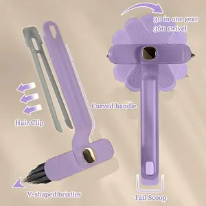 TikTokShopBlackFriday V-Shaped Head, Upgrade Hard Bristle Crevice Gap Cleaning Brush, Multi-Function Rotating Crevice Cleaning Brush,360 Degree No Dead Corners Household Cleaning Tool for Cleaning Kitchen,Bathroom,Window