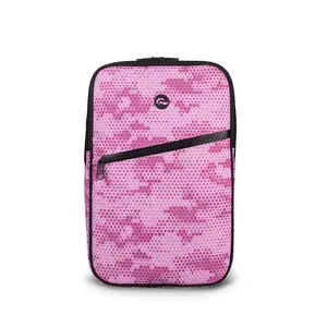 Urban 2.0 - Bubblegum Pink Camo 100% Smell Proof Backpack with Front Zipper Pocket