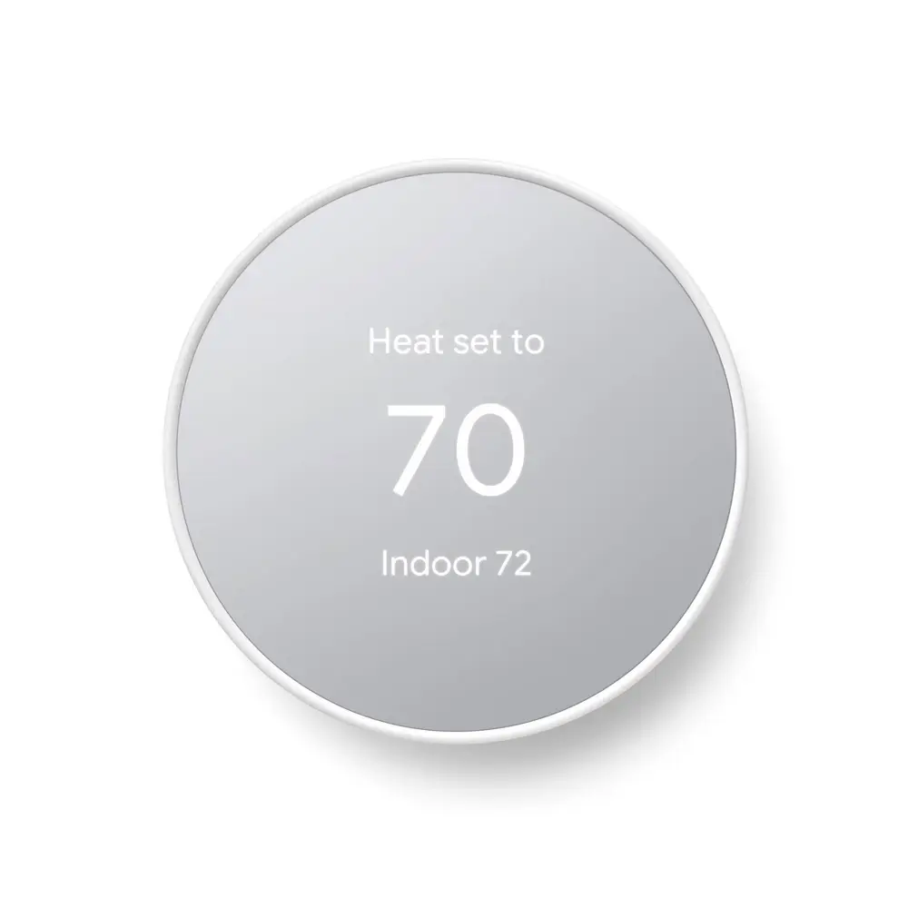 Google Nest Thermostat Snow - Energy Star Certified Smart Wi-Fi Thermostat Google Nest Thermostat Snow - Energy Star Certified Smart Wi-Fi Thermostat