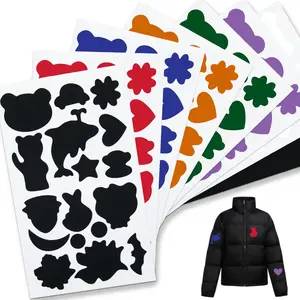 8 Sheets down Jacket Repair Patch Kit Easy Hole Patch Pre-Cut Self Adhesive Waterproof Ripstop Nylon Fabric Patches for Puffer Jackets & Patches for Clothes Rain Snow Gear, Sleeping Bag OSDAMCHEN