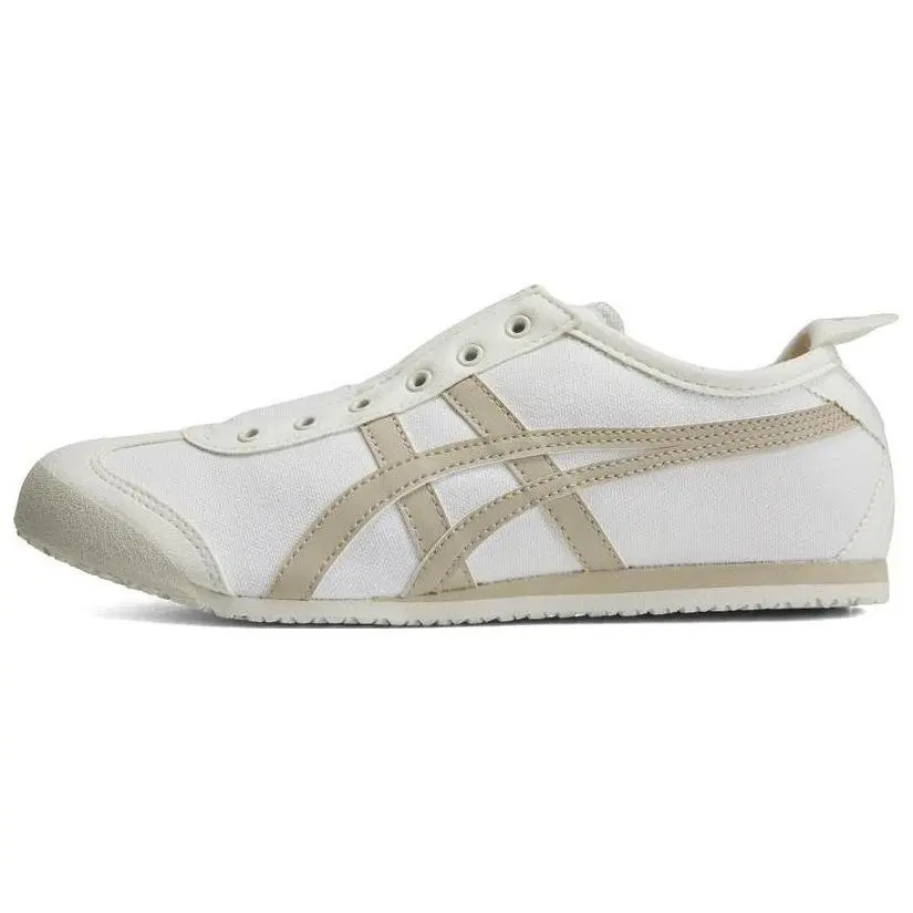 Onitsuka Tiger Mexico 66 White Beige Versatile Durable Non-slip Low Top Sneakers Unisex 1183B772-103