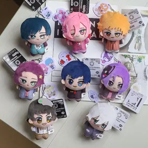 Blue Lock Plush Toy Keychain Yoichi Isagi Nagi Seishiro Mikage Reo Rin Itoshi Itoshi Sae Anime Peripheral Cute Stuffed Doll