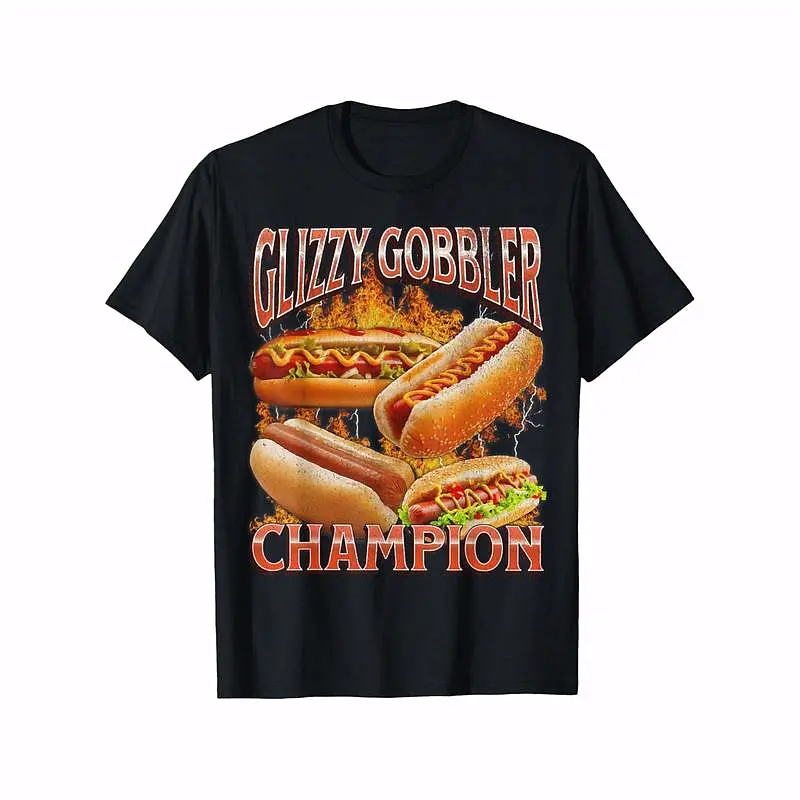 Funny Wiener Hot Dog Meme Bootleg Graphic T-Shirt, Gift for Men Women Dad Mom Friends