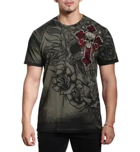 Affliction Men's T-shirt Descending Fate